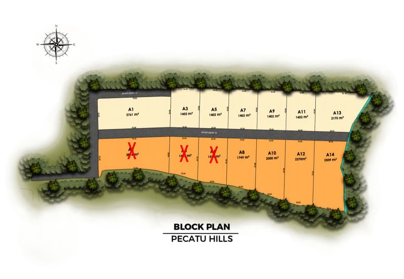 Tanah Kavling di Belimbing Sari Pecatu Dijual