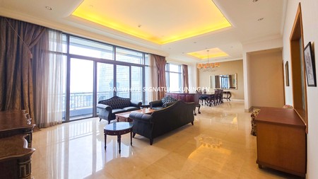 Apartemen Airlangga Ritz Carlton Mega Kuningan Semi Furnished 