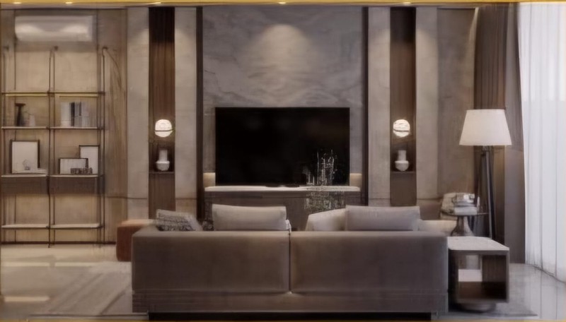 Jual Rumah Modern Tropical Design South Emerald Mansion Citraland Surabaya Barat