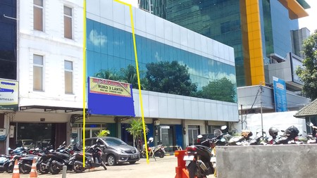 Ruko 4 Lantai Siap Huni, Lokasi Strategis Komersial Ramai Usaha, Di Jl. Raya Pasar Minggu, Pancoran Dekat Tol MT Haryono