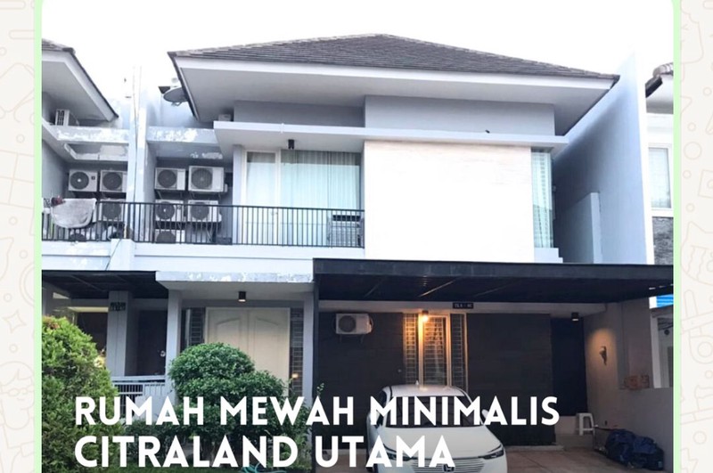 Jual Rumah Citraland Utama South Emerald Mansion Surabaya Barat