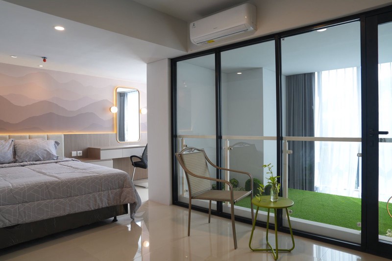 Di Sewakan Apartemen Cornell UC Citraland 2BR View Pool Surabaya Barat