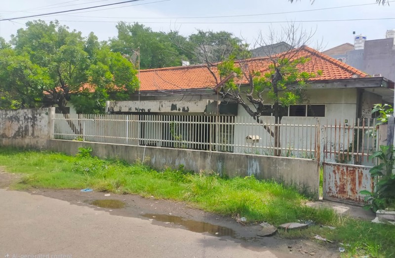 MURAH Dijual 900 m2  Rumah Hitung Tanah Surabaya Timur Jl. Sidoyospo