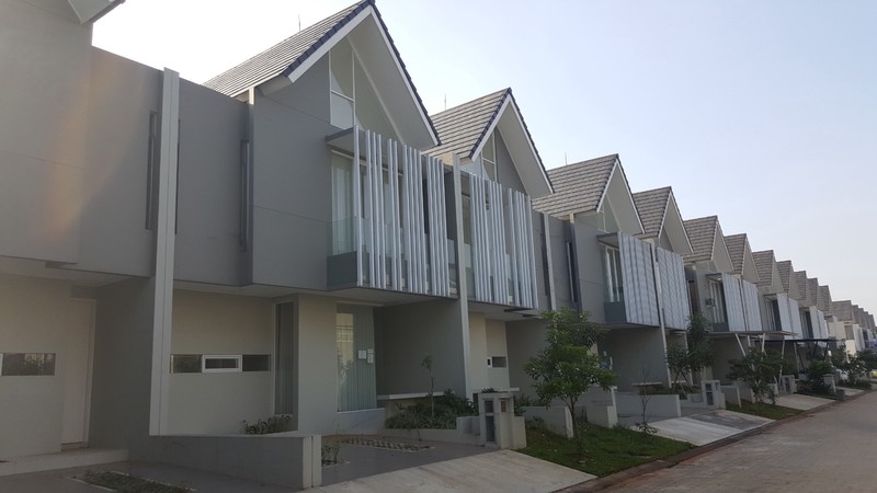Rumah Baru,dalam cluster di Bintaro Jaya 9