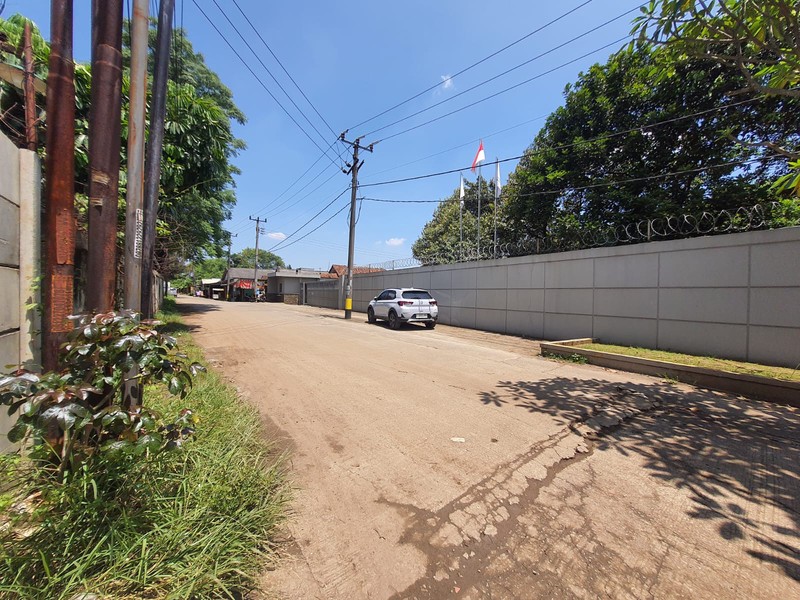 Lahan Padat Siap Bangun Untuk Pabrik 1.85 Hektar di Wanaherang 