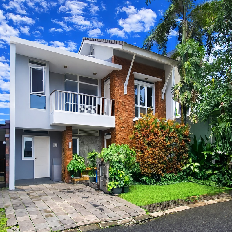 Rumah cantik 2 lantai di Permata Calista Bintaro Jaya Sektor 9 Tangerang Selatan