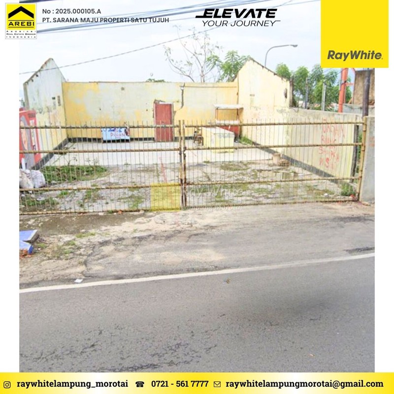 DI JUAL TANAH VIEW LAUT JALAN GATOT SUBROTO GARUNTANG BANDAR LAMPUNG 