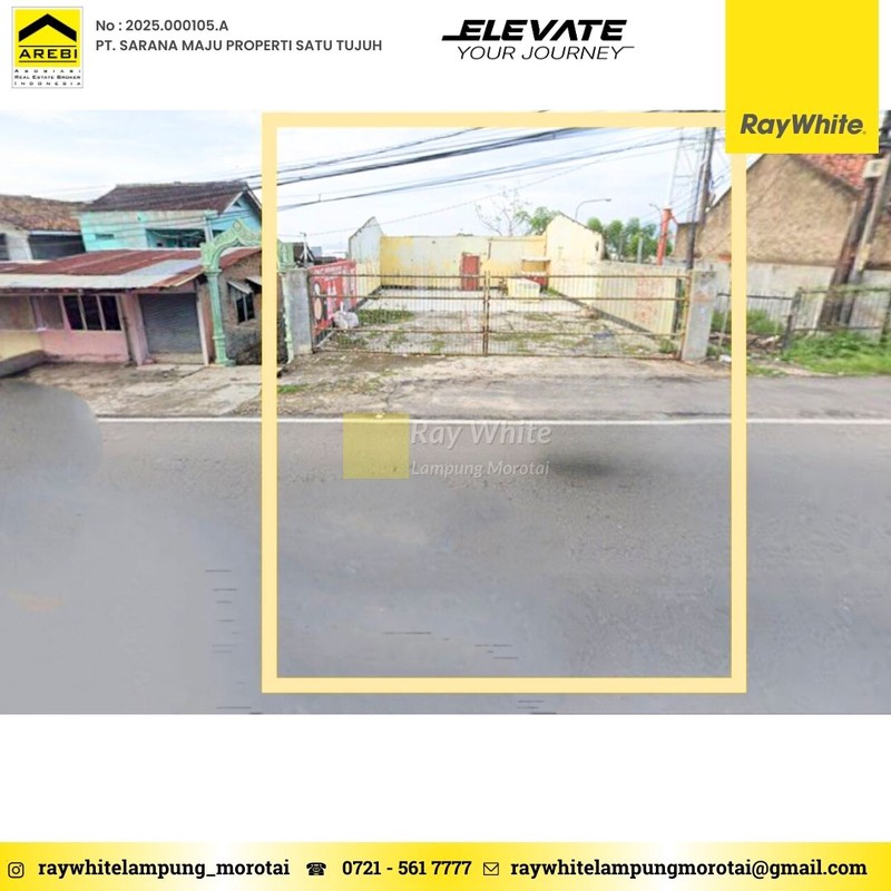 DI JUAL TANAH VIEW LAUT JALAN GATOT SUBROTO GARUNTANG BANDAR LAMPUNG 