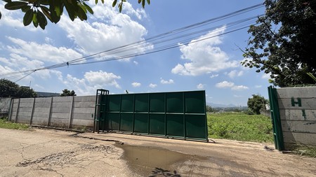 Lahan 1.85 Hektar di Sewakan di Kawasan Industri Wanaherang Cileungsi