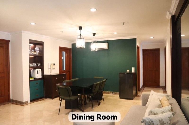 Apartemen 3BR Kusuma Candra, Kebayoran Baru, Jakarta Selatan