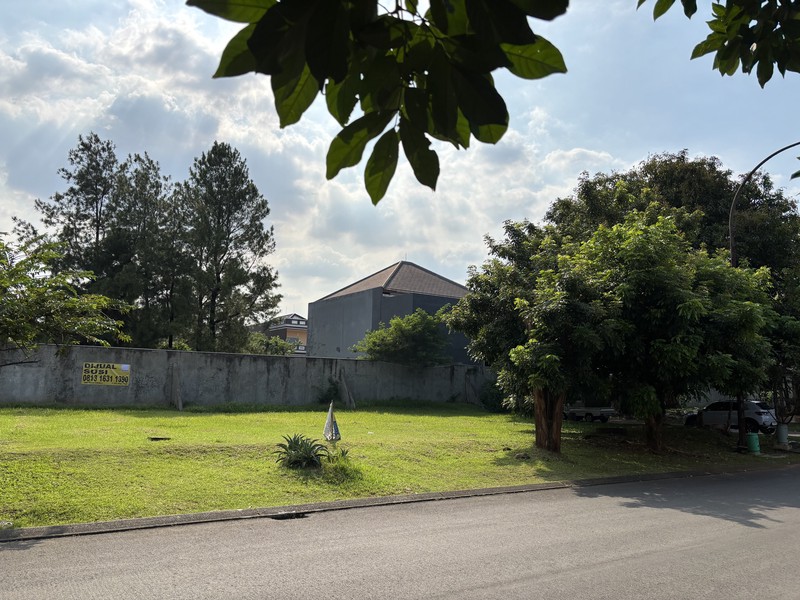 Kavling Hoek ber IMB dalam Cluster di Kota Wisata