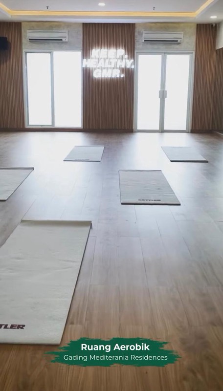 Apartement 2br semifurnish di Gading Mediterania Residence Kelapa Gading