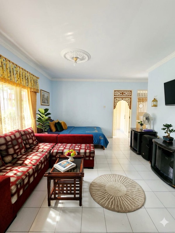 Villa Minimalis di Kota Bunga Puncak, Cipanas