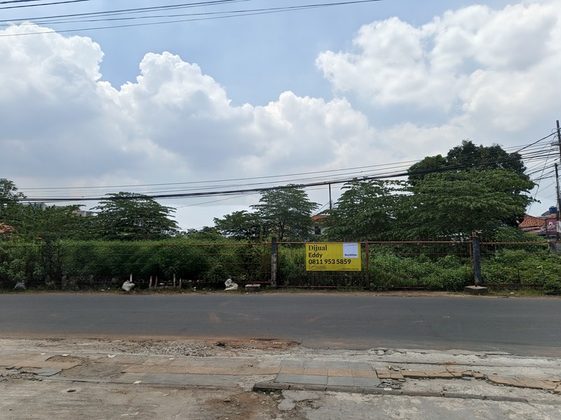 Kavling Hoek Premium di WR Supratman, Ciputat Timur, Tangerang Selatan