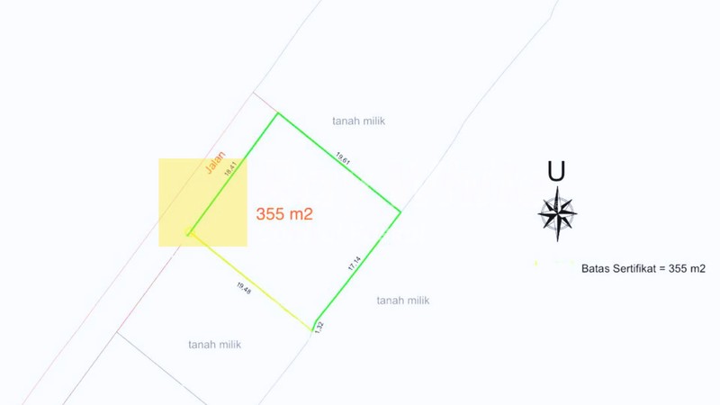 Tanah di Tabanan Bali 