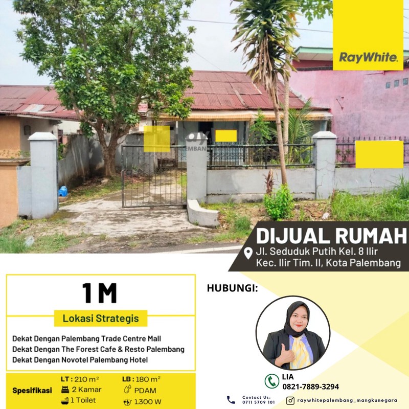 RUMAH JUAL PALEMBANG KOTA 