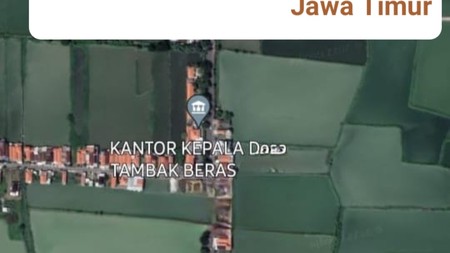 Dijual 2,1 Hektar Tanah Industri Raya Tambak Beras - Cerme - Gresik Jawa Timur - Strategis Hadap Nol Jalan Raya - SHM -Area Industri dan Pergudangan