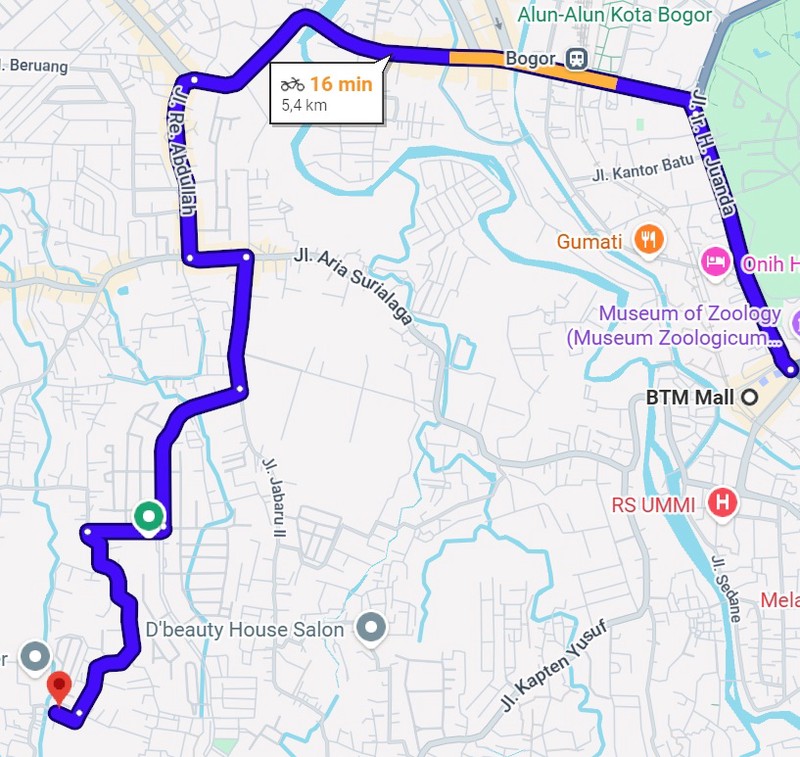 Rumah di Villa Mocara Ciomas, Selangkah dengan Pos satpam dan Indomaret. Cuma 10 menit dari BTM