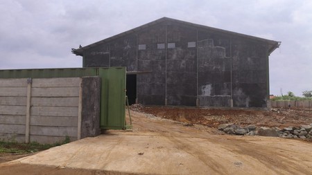 Gudang / Pabrik Luas Siap Pakai di Dekat Bandara Tangerang Banten