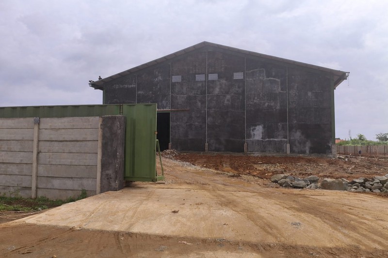 Gudang / Pabrik Luas Siap Pakai di Dekat Bandara Tangerang Banten