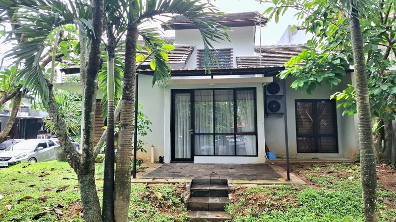 Rumah Sudut Hoek 1 lantai Cluster Adora Bintaro Jaya Sektor 9 Tangerang Lingkungan tenang, nyaman, aman dan asri