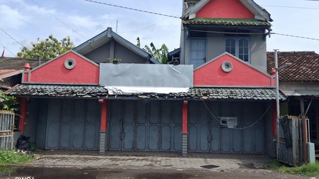 Disewakan Ruang Usaha 2 Lantai di Manding Bantul Dekat Pusat Perkantoran & Wisata Kulit, Trirenggo, Bantul