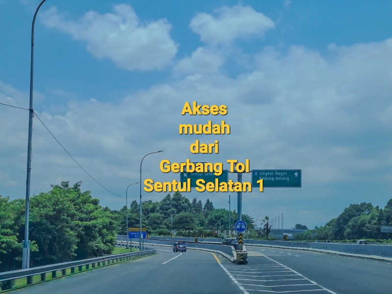 Rumah di Sentul City, Cijayanti Babakan Madang dekat Sanctuary