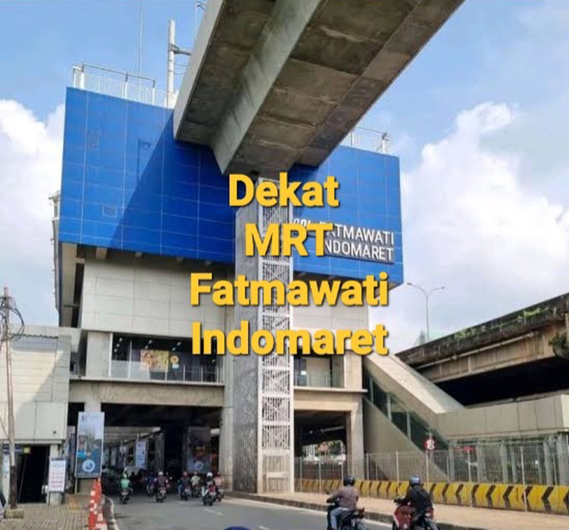 Rumah klasik dekat MRT Lebak Bulus, Pondok Pinang, Ciputat, Tol 