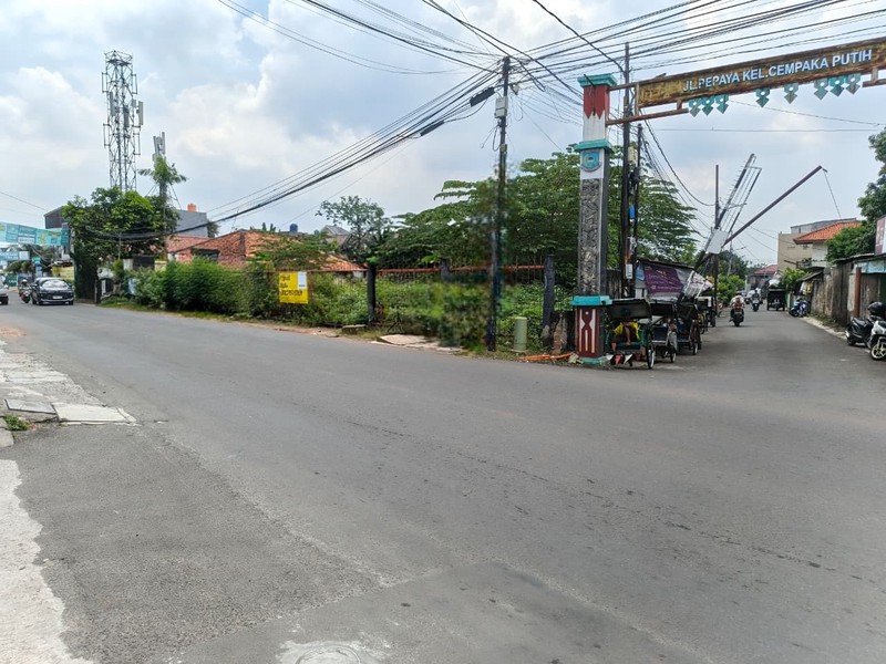 Kavling Hoek Premium di WR Supratman, Ciputat Timur, Tangerang Selatan