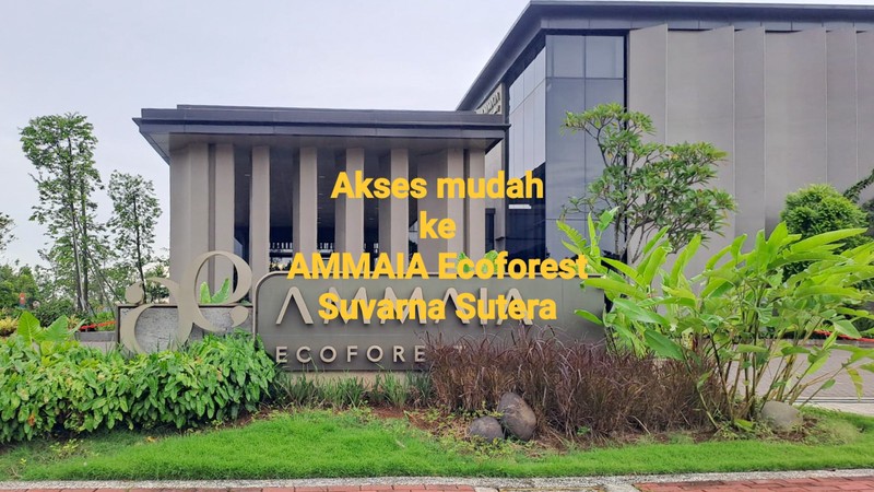 Tanah di Badak Anom, Sindang Jaya, akses ke Suvarna Sutera Cikupa