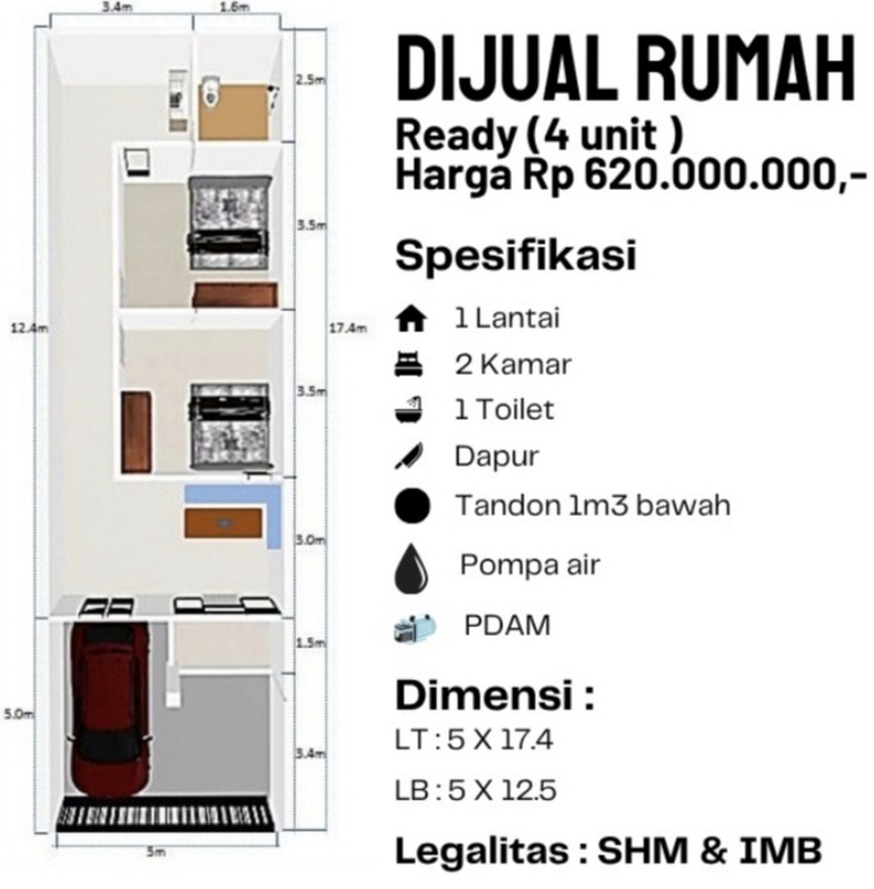 Av10. Dijual Rumah Baru Medokan Ayu Putra Bangsa Rungkut Surabaya Timur 