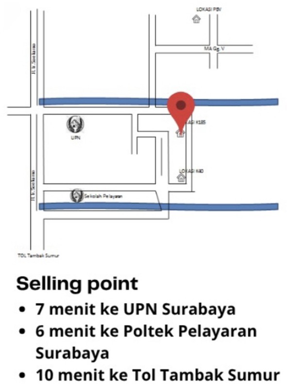 Av11. Dijual Rumah Baru Gunung Anyar Mas Rungkut Surabaya Timur