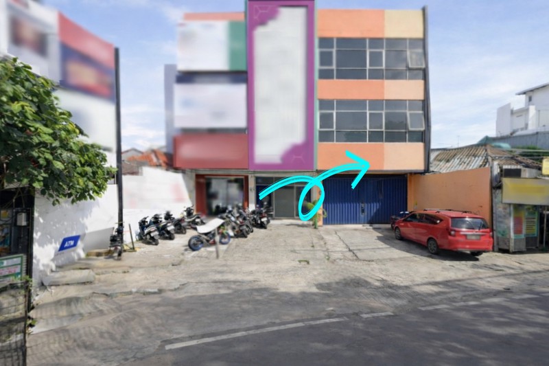 Sudah renovasi ulang, rapih, dan siap pakai, Ruko Percetakan Negara, Rawasari, 4,5x16,5m2.