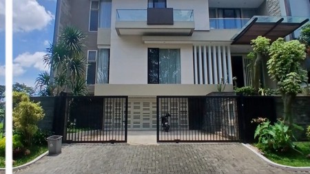 Dijual Rumah Citraland Somerset Surabaya Private Pool Full Furnished Hunian Modern Mewah Golf Area Dekat Palimanan Golf, Universitas Ciputra, Ciputra Hospital, Hokky Buah