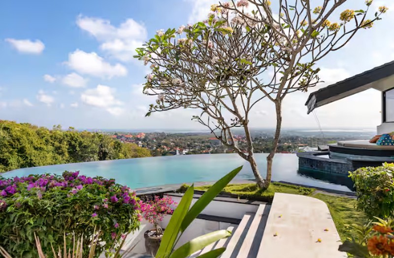 For Sale Freehold - Villa with beautiful view in Jimbaran Bali
