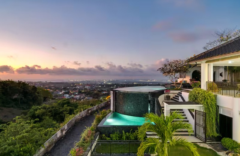 For Sale Freehold - Villa with beautiful view in Jimbaran Bali