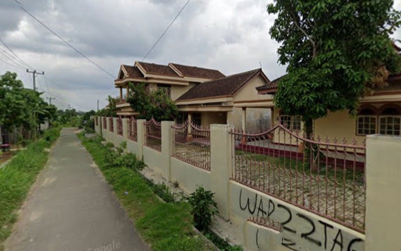 Rumah 2 lantai di Jalan Gori Banjar Sari Metro Utara Kota Metro