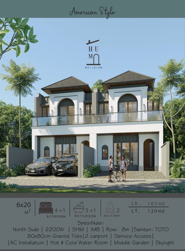 1808. Dijual Rumah Baru Manyar Tirtoyoso Utara Sukolilo Surabaya