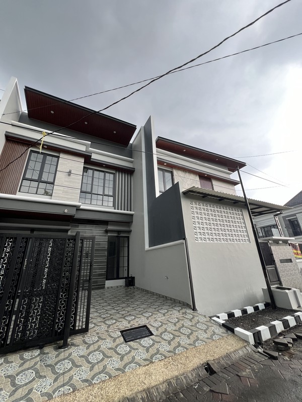 Li90 Dijual Rumah Baru Araya Galaxy Bumi Permai Sukolilo Surabaya 