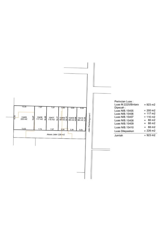 Kavling Super Cakep  Hanya Sisa 1 Unit Saja Dalam Cluster Sebelah Tol Veteran Jakarta Selatan