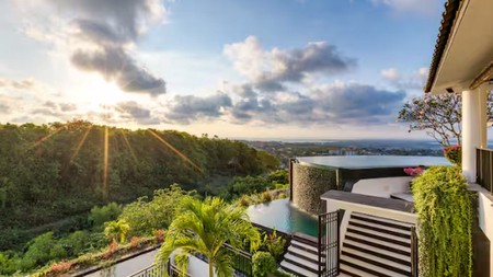 For Sale Freehold - Villa with beautiful view in Jimbaran Bali