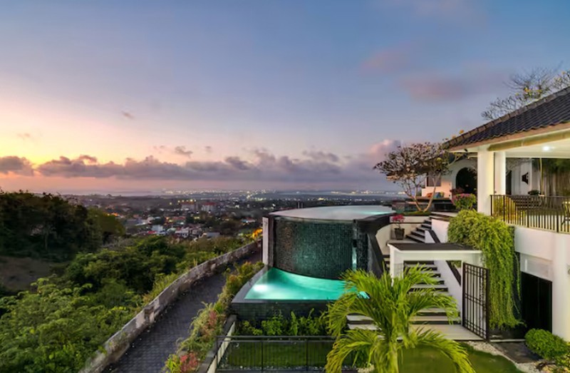 For Sale Freehold - Villa with beautiful view in Jimbaran Bali