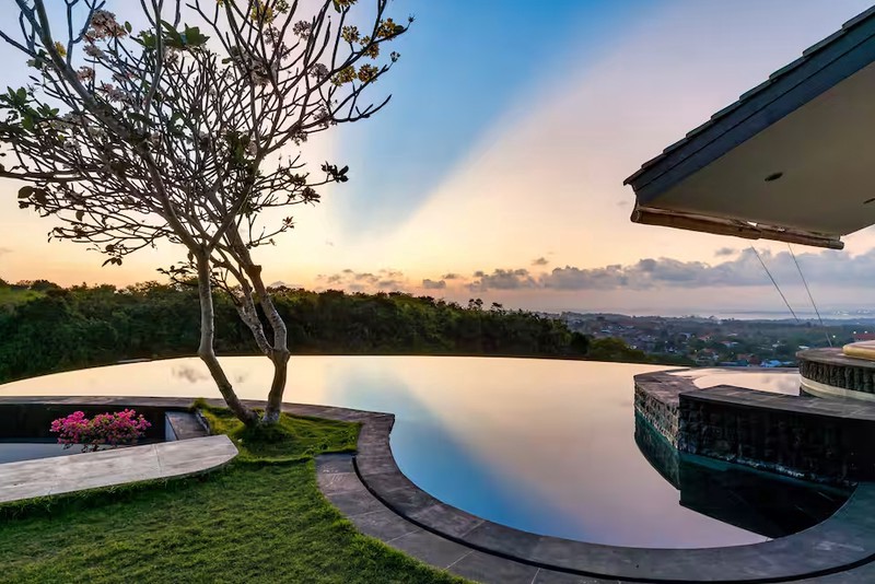 For Sale Freehold - Villa with beautiful view in Jimbaran Bali