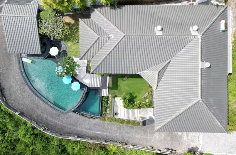 For Sale Freehold - Villa with beautiful view in Jimbaran Bali