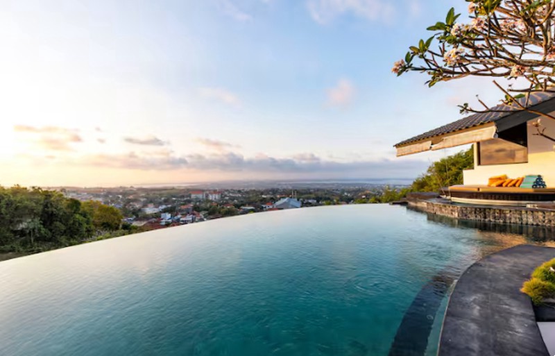 For Sale Freehold - Villa with beautiful view in Jimbaran Bali
