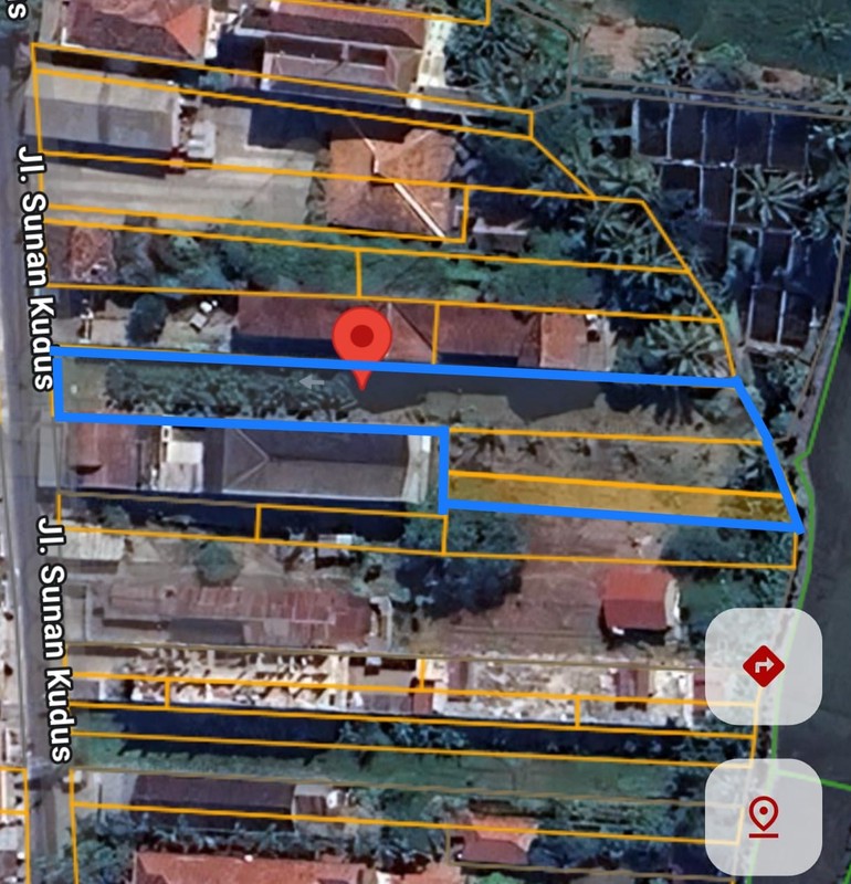 Dijual Tanah Pekarangan Luas 1.243 Meter Persegi di Tamantirto Hanya Selangkah ke Kampus UMY, Tamantirto, Kasihan, Bantul