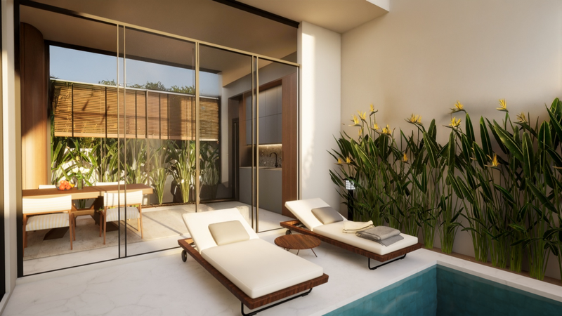 Villa Leasehold In Close The Beach Balangan Bali