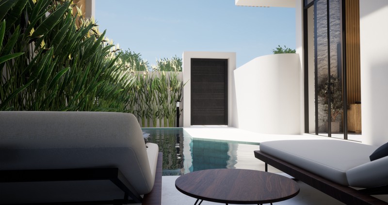 Villa Leasehold In Close The Beach Balangan Bali