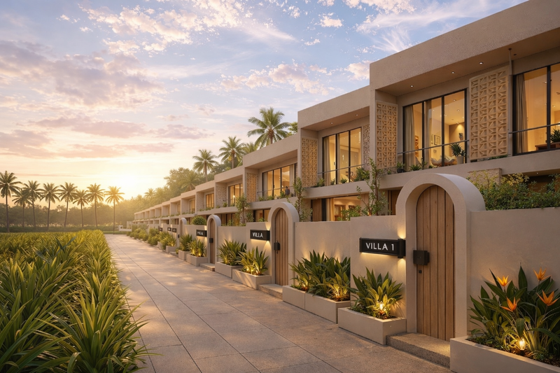Comercial Leasehold  Unit Villa In Tumbak Bayuh Canggu Bali