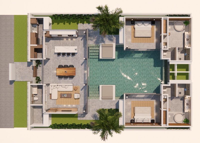 Luxury Resort Villas in Jimbaran - Prime Bali Investment